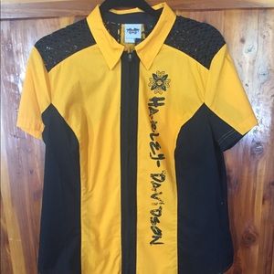 NWT Harley Davidson Woman’s Mechanic Style Shirt